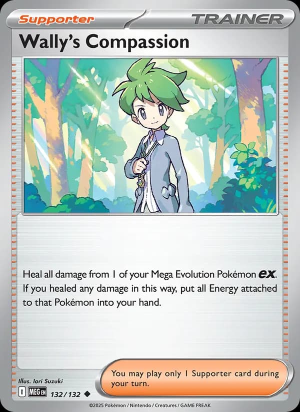 Wally's Compassion 132/132, Mega Evolution
