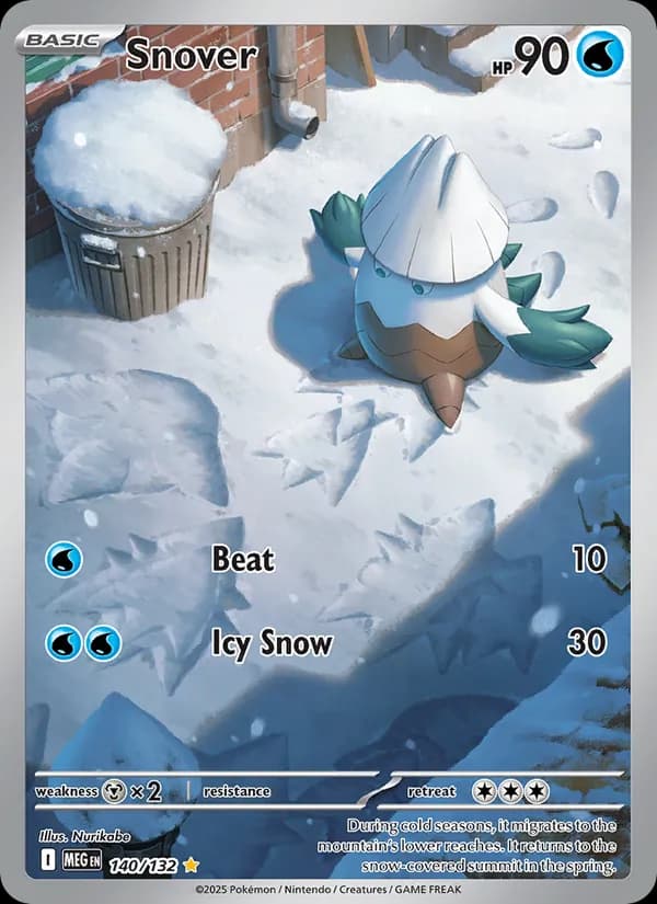 Snover 140/132, Mega Evolution