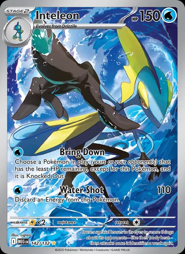 Inteleon 142/132, Mega Evolution