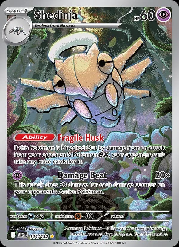 Shedinja 144/132, Mega Evolution