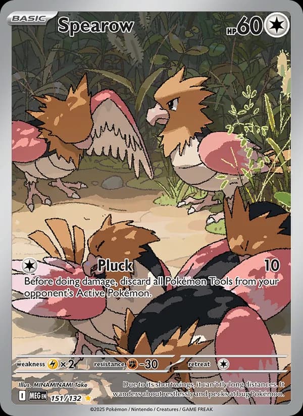 Spearow 151/132, Mega Evolution