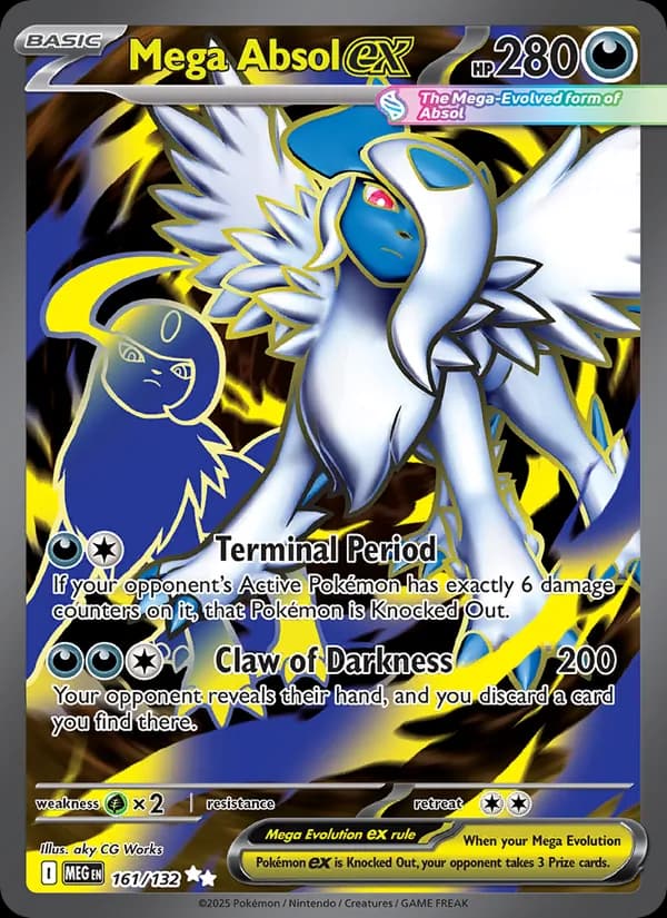 Mega Absol ex 161/132, Mega Evolution