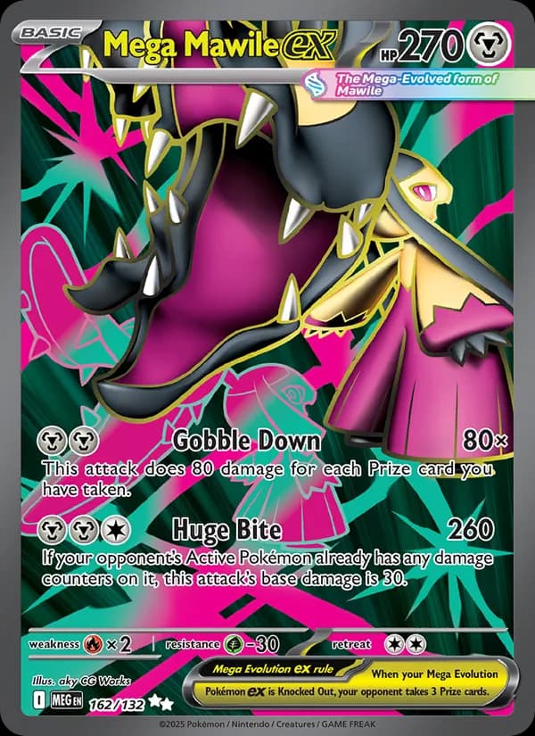 Mega Mawile ex 162/132, Mega Evolution