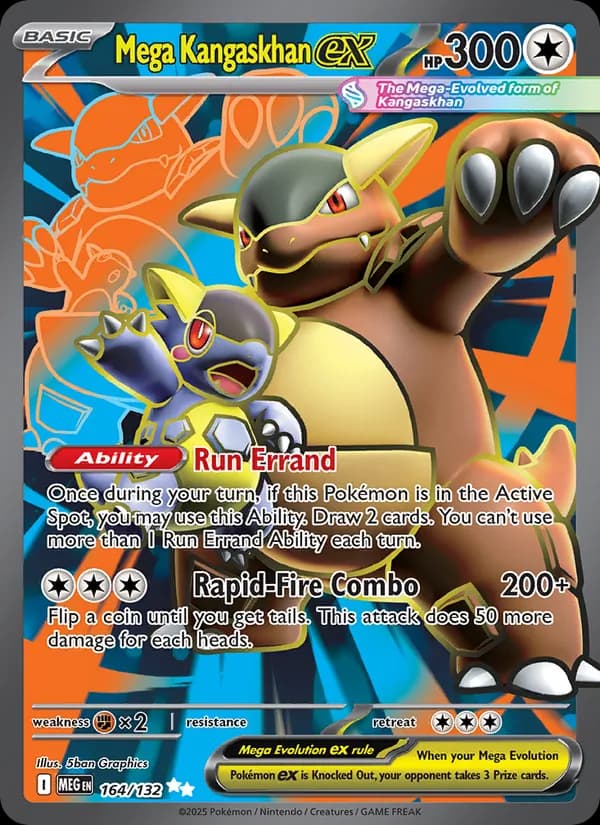 Mega Kangaskhan ex 164/132, Mega Evolution