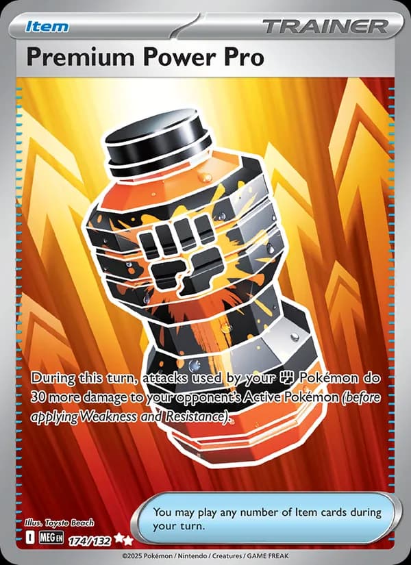 Premium Power Pro 174/132, Mega Evolution