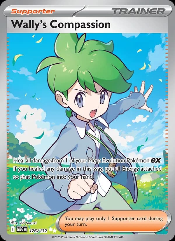 Wally's Compassion 176/132, Mega Evolution