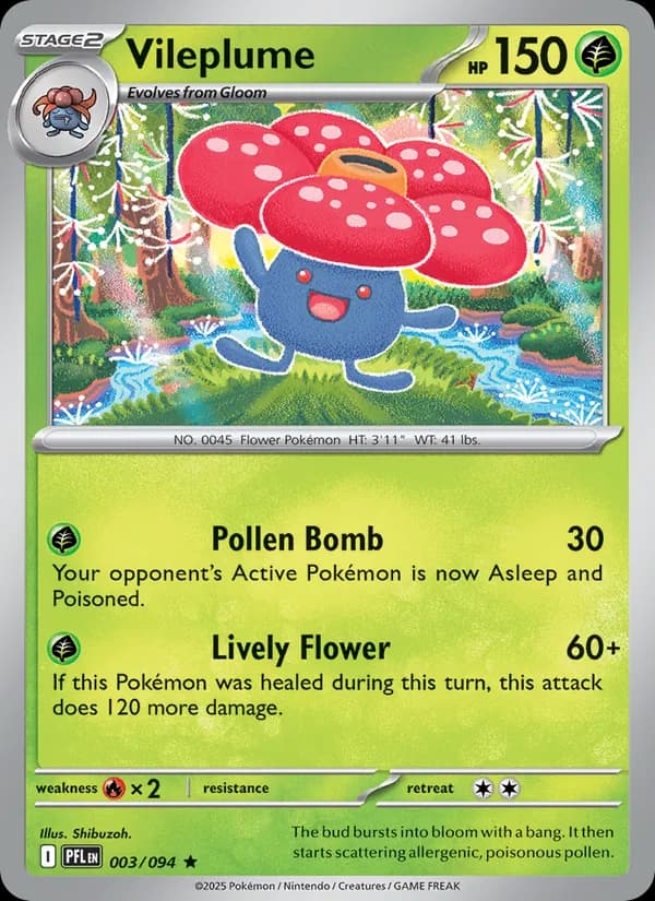 Vileplume 003/94, Phantasmal Flames