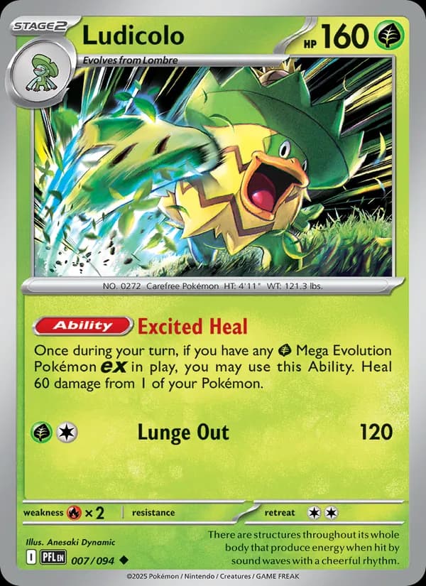 Ludicolo 007/94, Phantasmal Flames