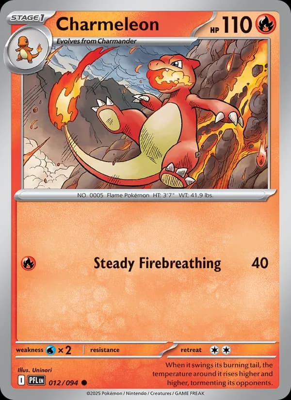 Charmeleon 012/94, Phantasmal Flames