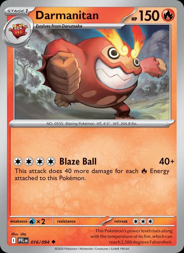 Darmanitan 016/94, Phantasmal Flames