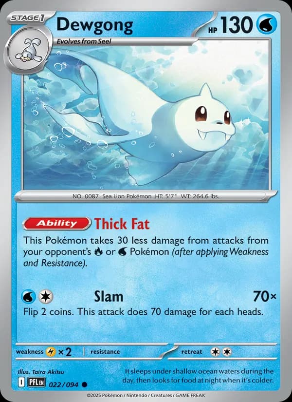Dewgong 022/94, Phantasmal Flames