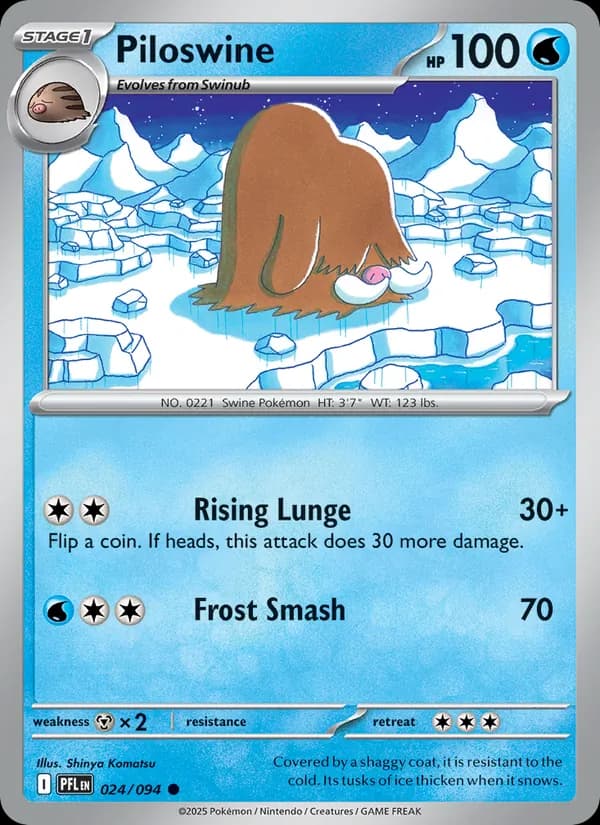 Piloswine 024/94, Phantasmal Flames