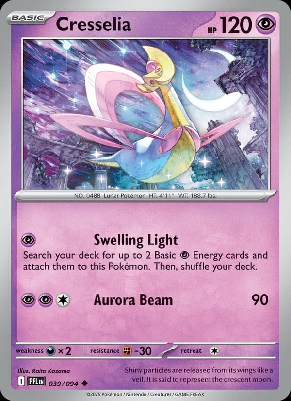 Cresselia 039/94, Phantasmal Flames