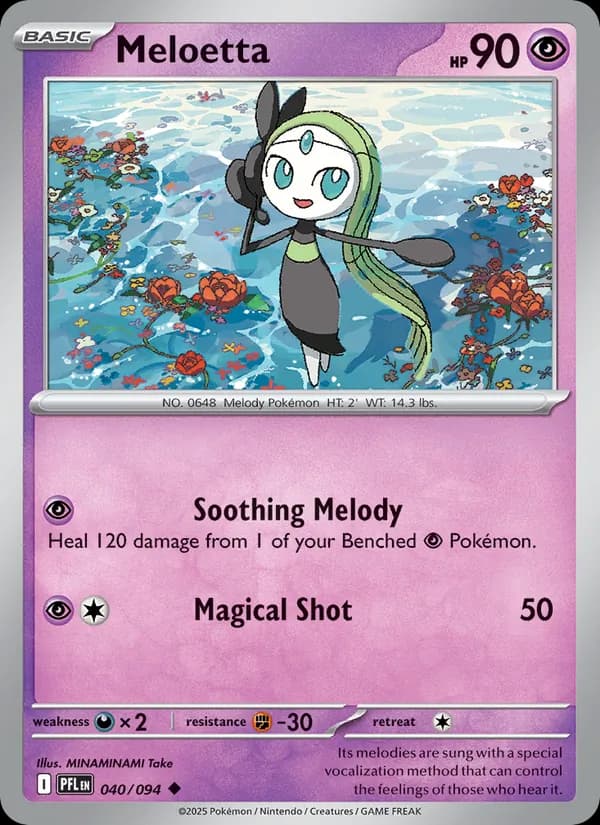 Meloetta 040/94, Phantasmal Flames