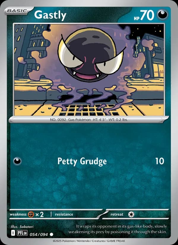 Gastly 054/94, Phantasmal Flames
