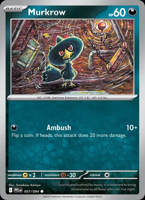 Murkrow 057/94, Phantasmal Flames