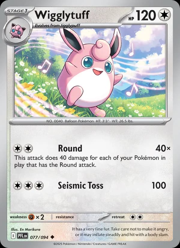 Wigglytuff 077/94, Phantasmal Flames