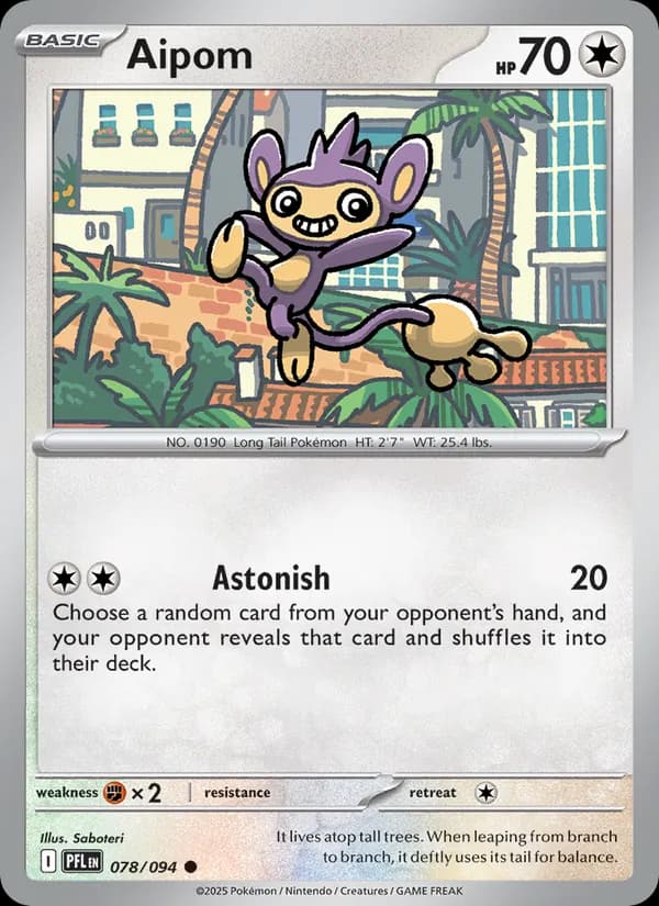 Aipom 078/94, Phantasmal Flames
