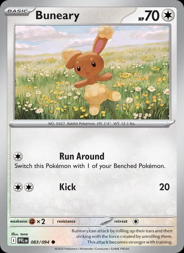Buneary 083/94, Phantasmal Flames