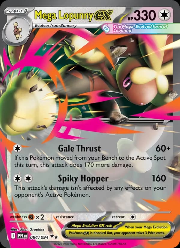 Mega Lopunny ex 084/94, Phantasmal Flames