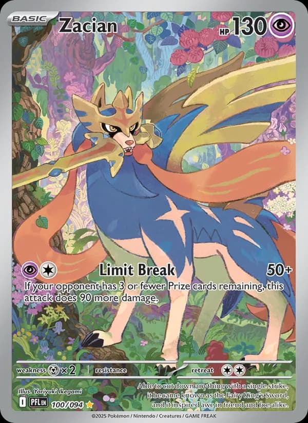 Zacian 100/94, Phantasmal Flames