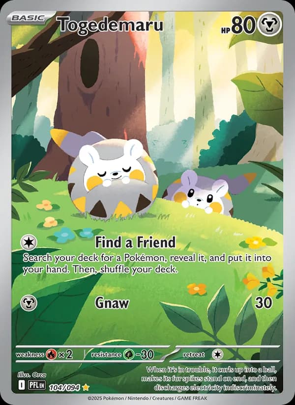 Togedemaru 104/94, Phantasmal Flames