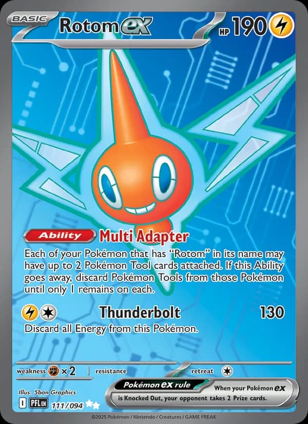 Rotom ex 111/94, Phantasmal Flames