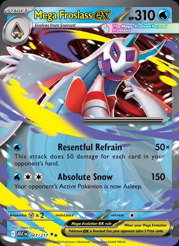 Mega Froslass ex 047/217, Ascended Heroes