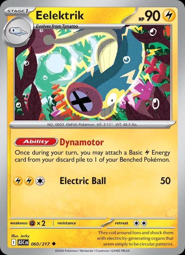 Eelektrik 060/217, Ascended Heroes