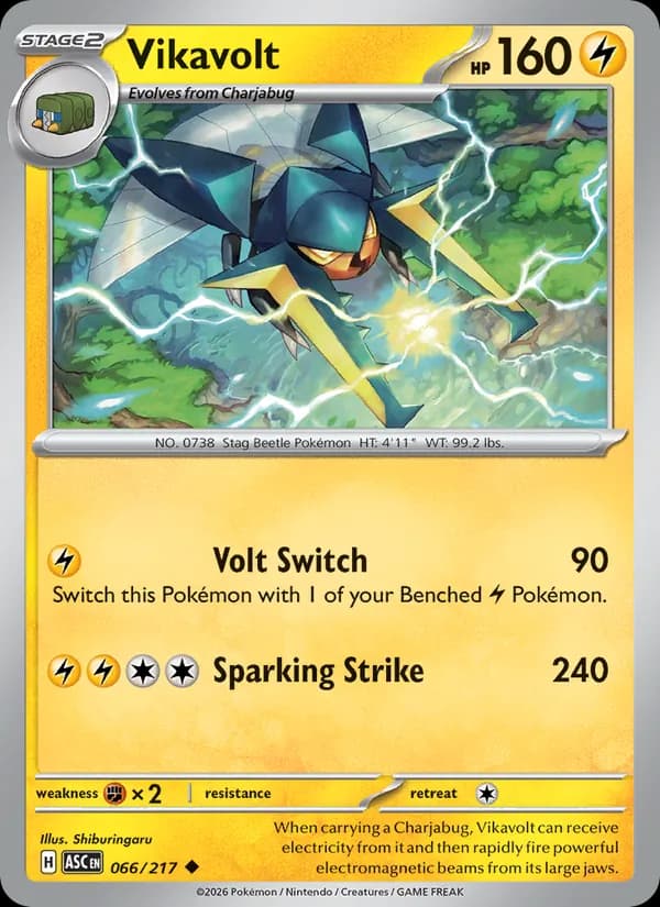 Vikavolt 066/217, Ascended Heroes