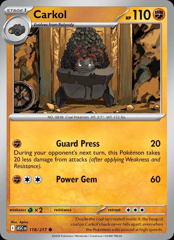 Carkol 119/217, Ascended Heroes