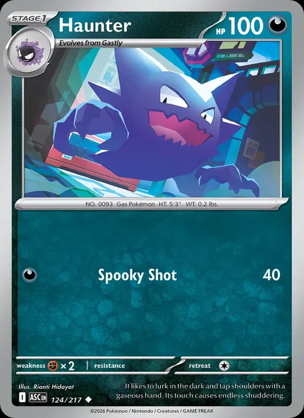 Haunter 124/217, Ascended Heroes