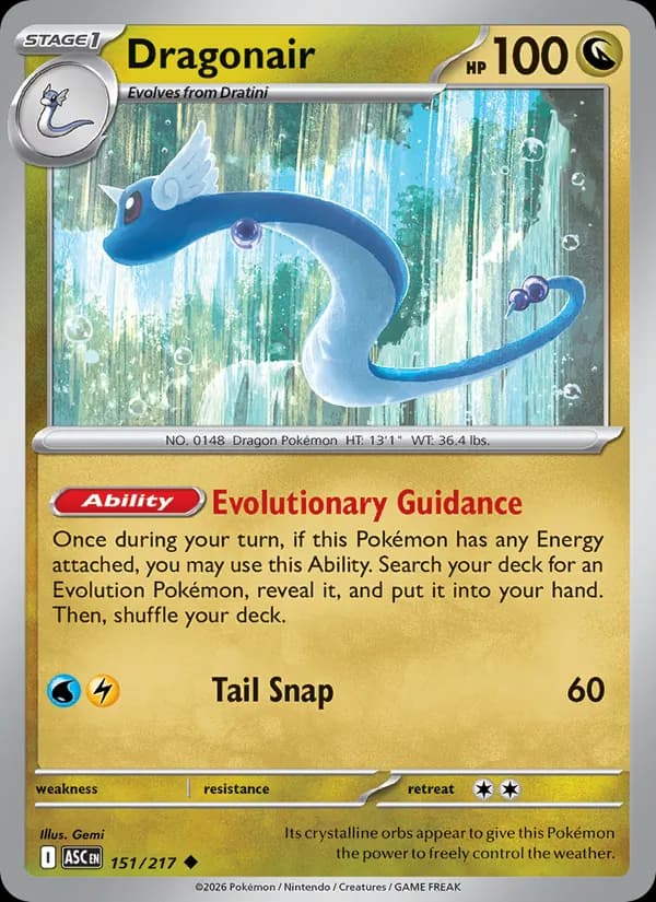 Dragonair 151/217, Ascended Heroes