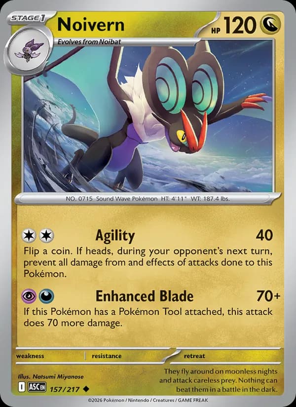 Noivern 157/217, Ascended Heroes