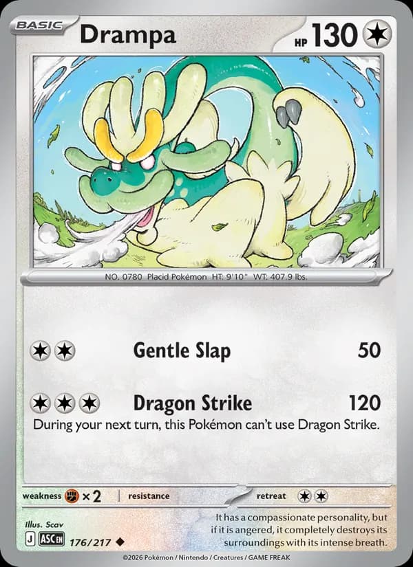 Drampa 176/217, Ascended Heroes
