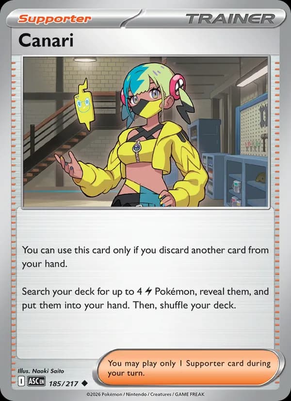 Canari 185/217, Ascended Heroes
