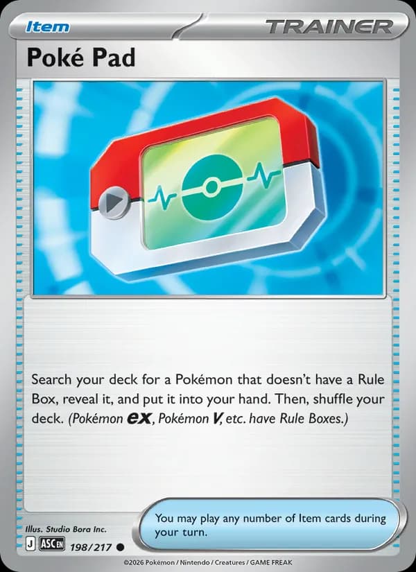 Poké Pad 198/217, Ascended Heroes
