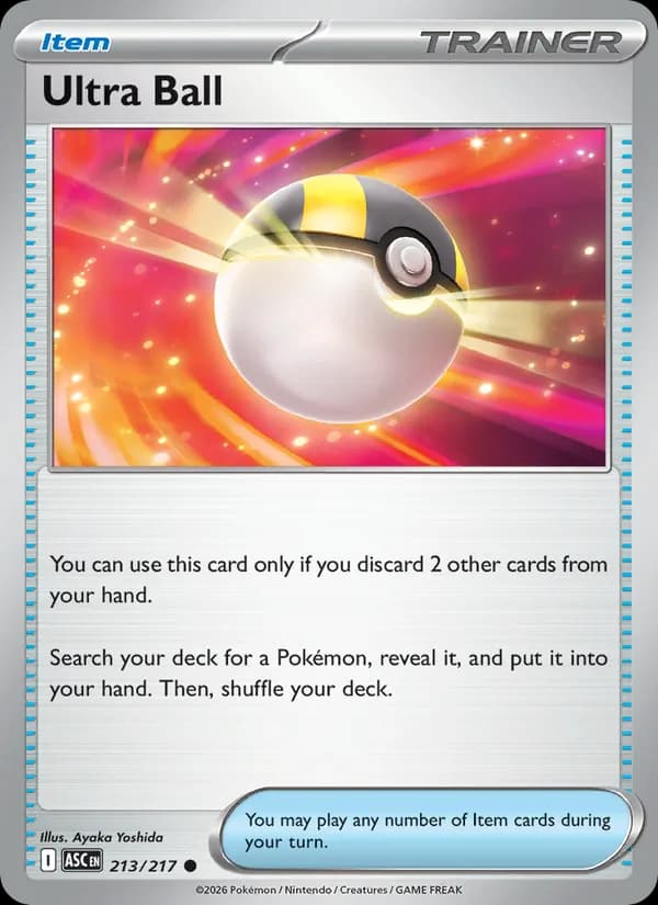 Ultra Ball 213/217, Ascended Heroes