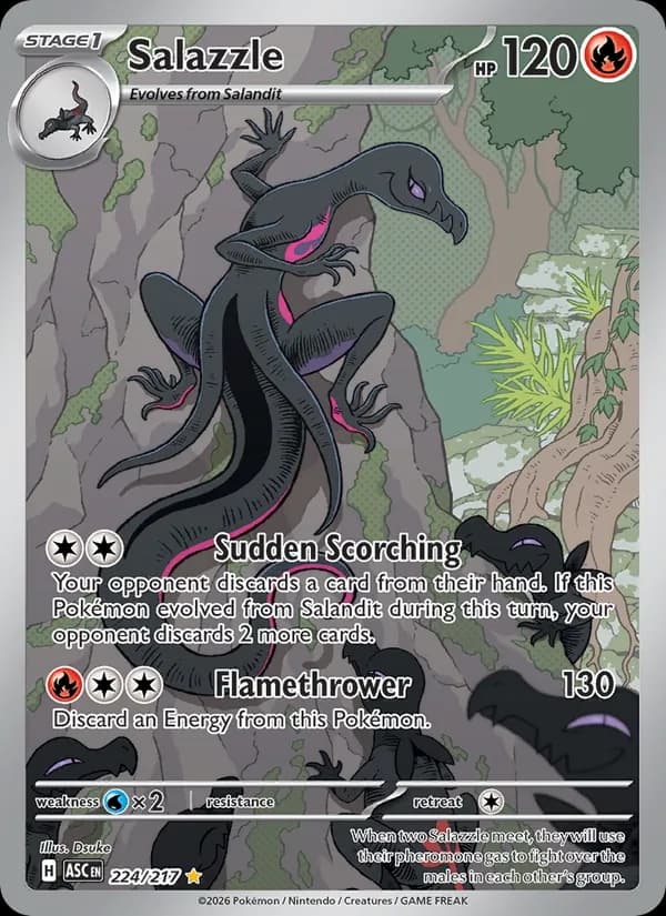 Salazzle 224/217, Ascended Heroes