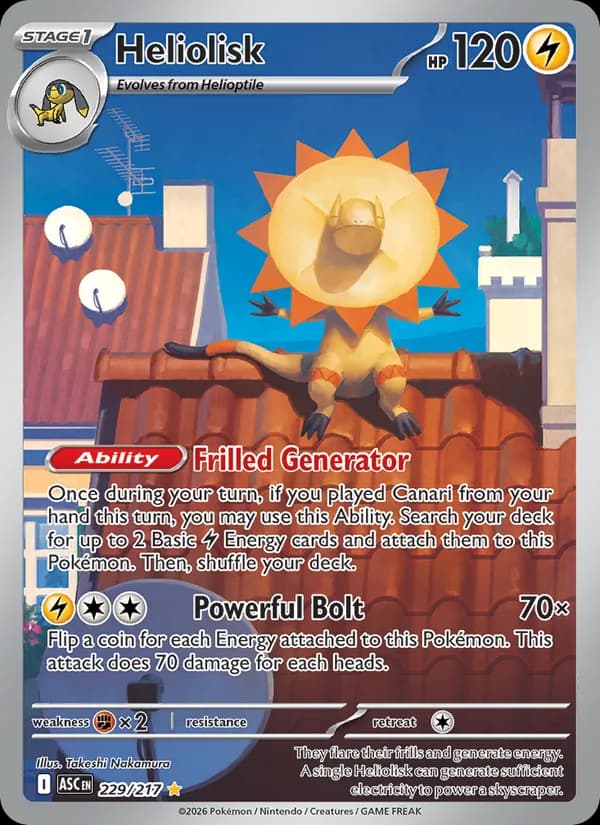 Heliolisk 229/217, Ascended Heroes
