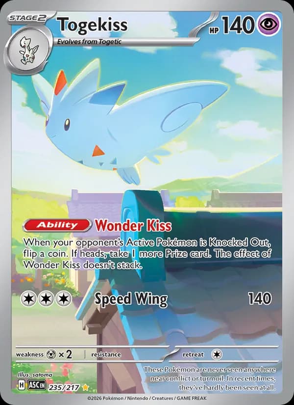 Togekiss 235/217, Ascended Heroes