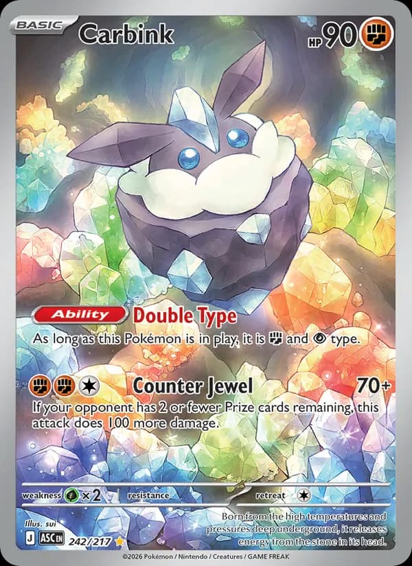 Carbink 242/217, Ascended Heroes