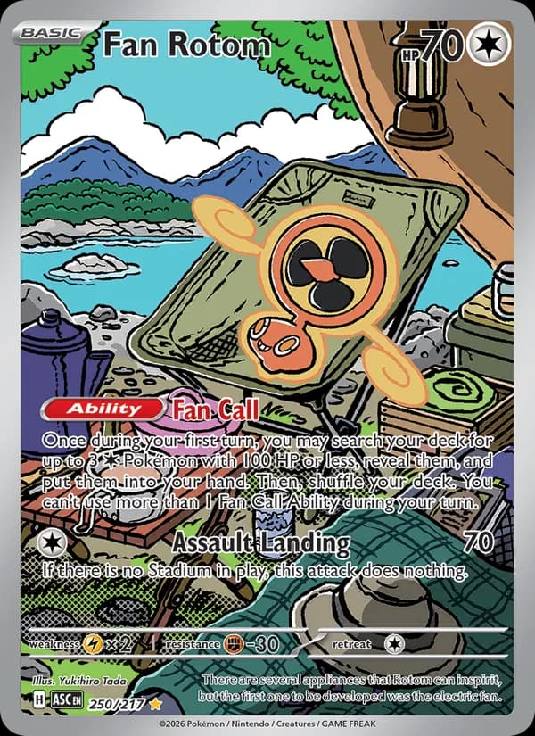 Fan Rotom 250/217, Ascended Heroes
