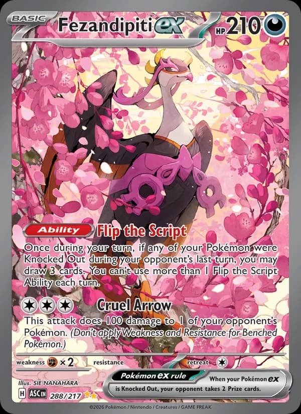 Fezandipiti ex 288/217, Ascended Heroes