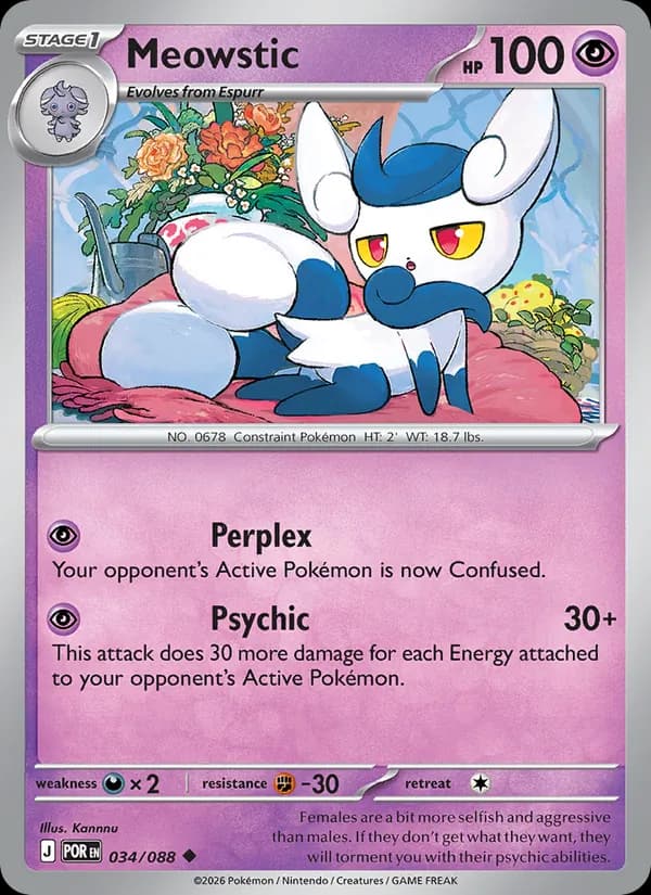 Meowstic 034/88, Perfect Order