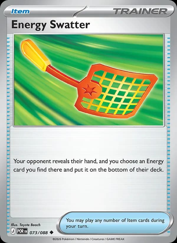 Energy Swatter 073/88, Perfect Order