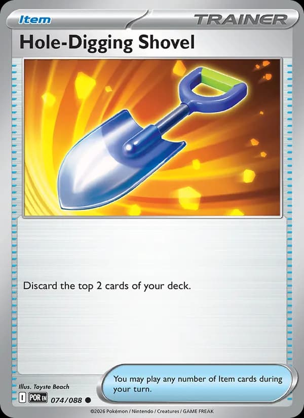 Hole-Digging Shovel 074/88, Perfect Order