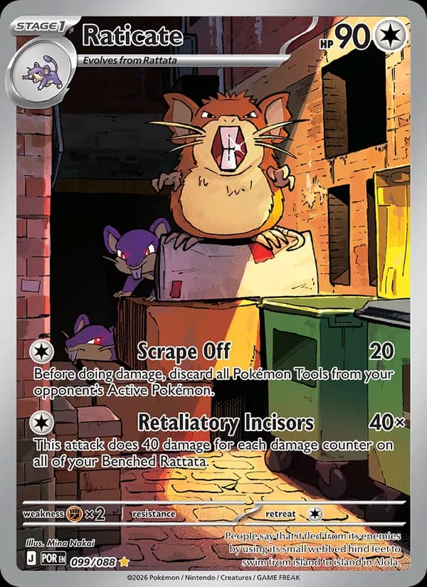 Raticate 099/88, Perfect Order