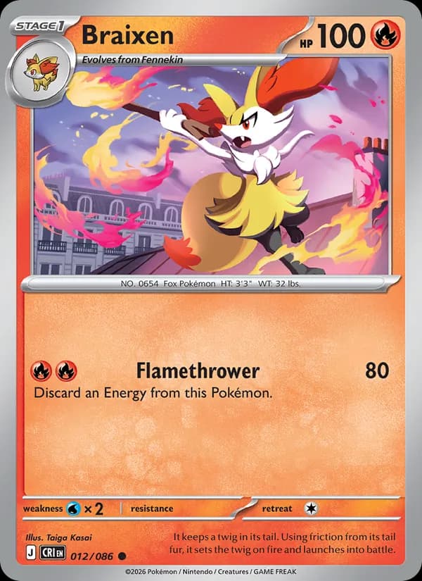 Braixen 012/86, Chaos Rising