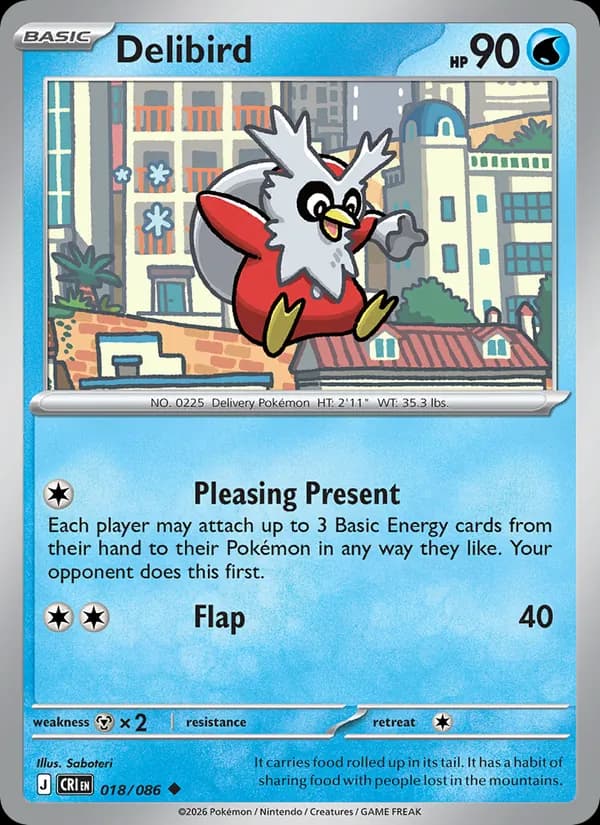 Delibird 018/86, Chaos Rising